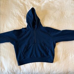 Athleta Forever Fleece 1/2 Zip Hoodie